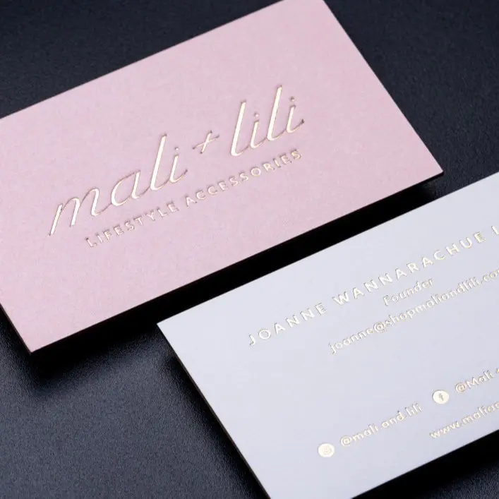 Letterpress Business Cards