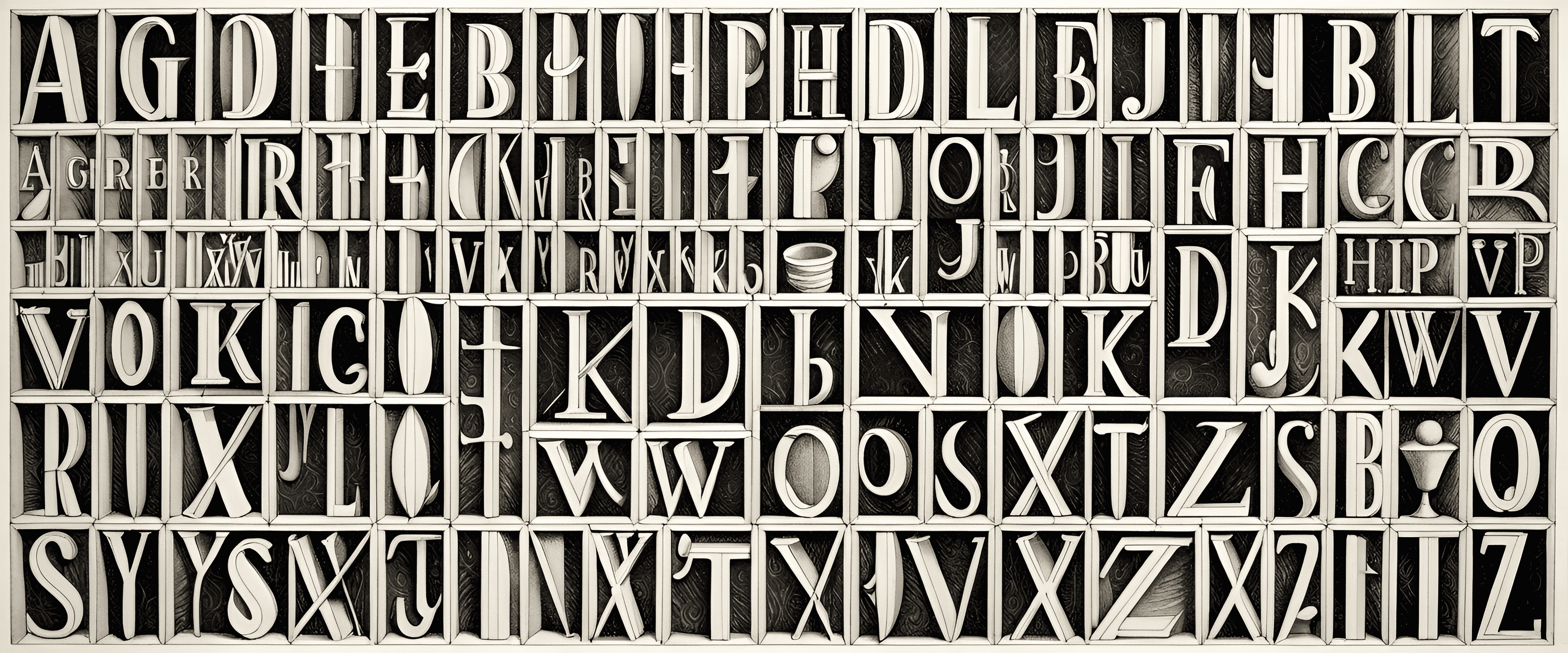The 25 Most Popular Fonts for Letterpress Printed Designs